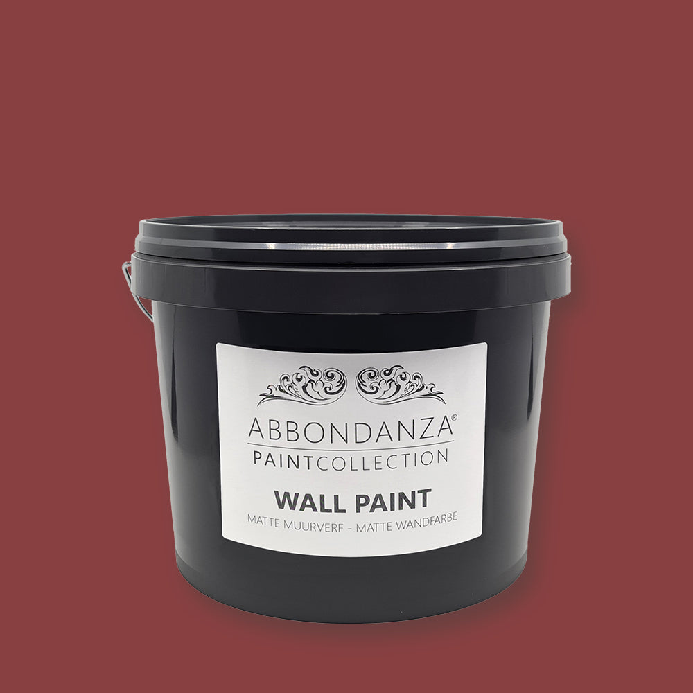 Abbondanza muurverf Burgundy