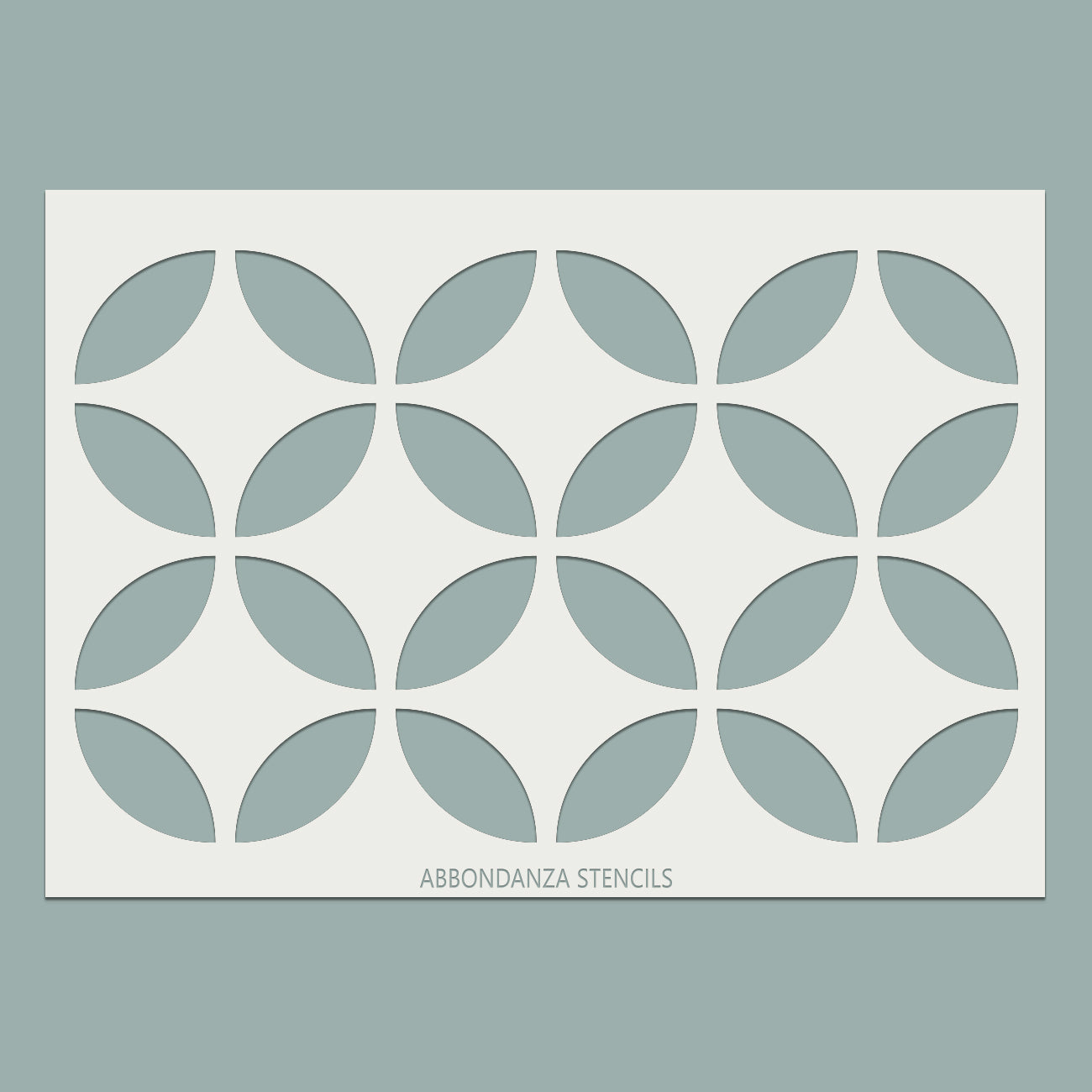 Abbondanza stencil Retrocircles
