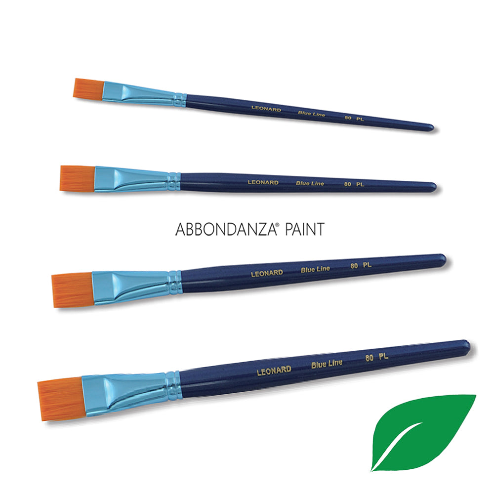 synthetische platte penselen Leonard