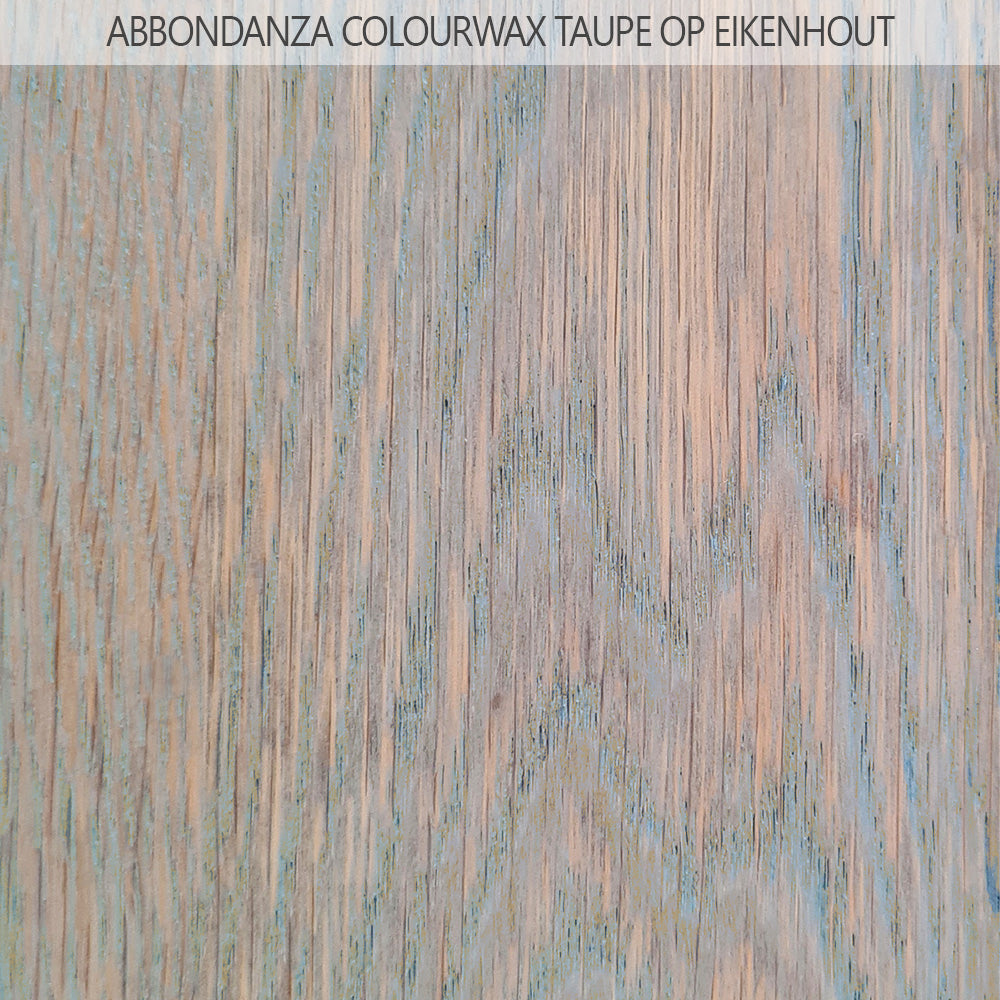 Abbondanza Colourwax Taupe op eiken