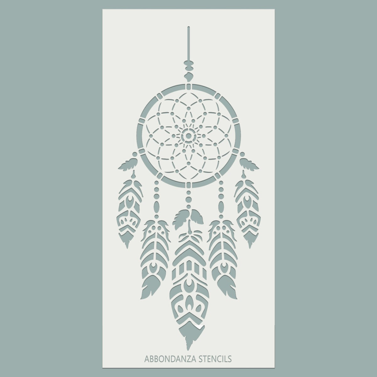 Abbondanza Stencil Dreamcatcher