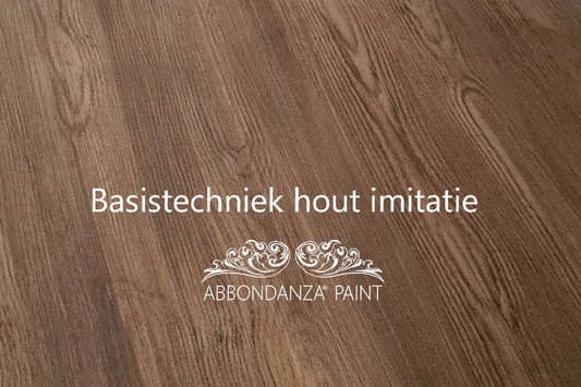 Hoe maak je een hout imitatie?