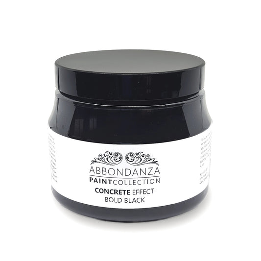 Abbondanza Concrete Effect Bold Black