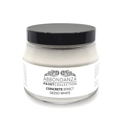 Abbondanza Concrete Effect Gesso White