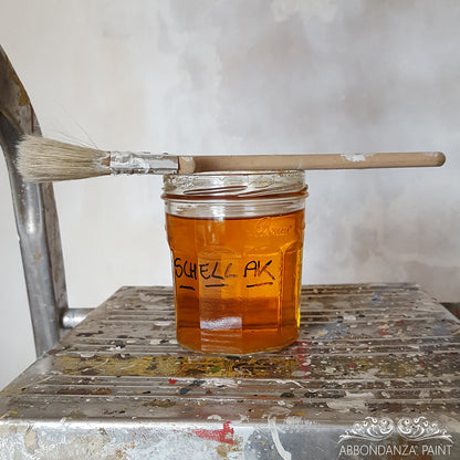 Schellak oplossing van Abbondanza