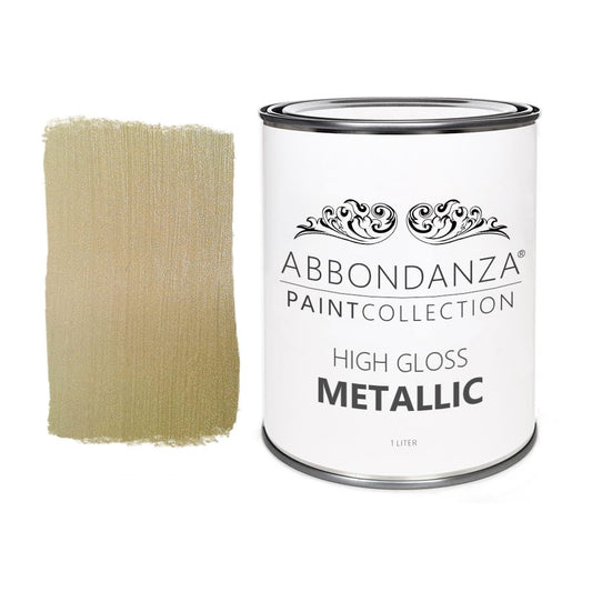 Abbondanza High Gloss Metallic Gold