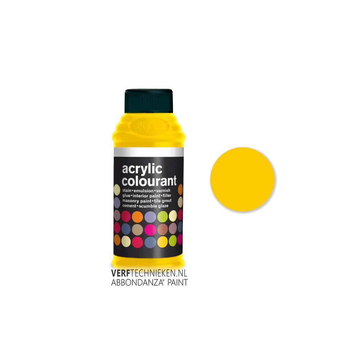 Acrylpigment Geel