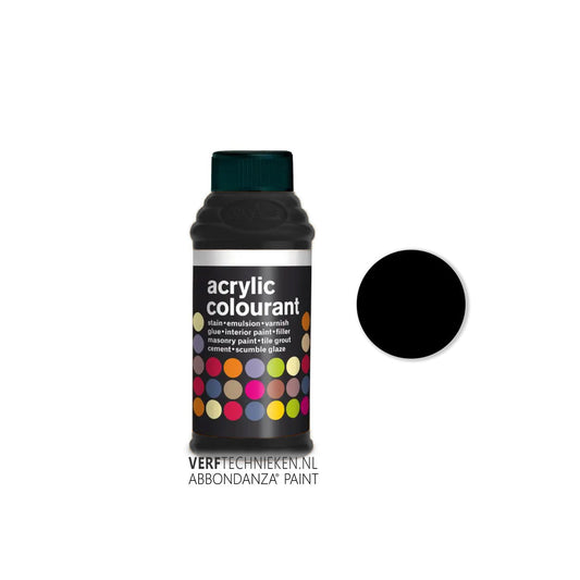 Acrylpigment Zwart