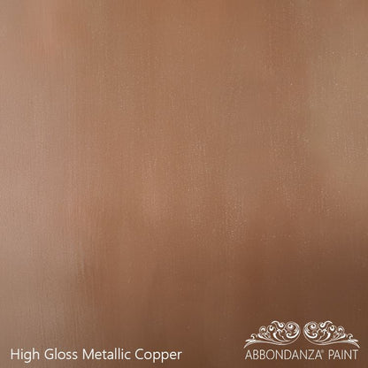 Abbondanza High Gloss Metallic Copper