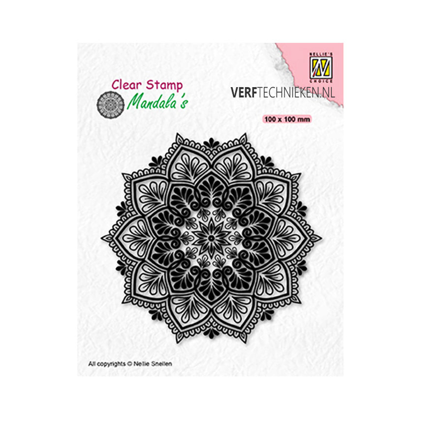 Stempel Mandala Starflower