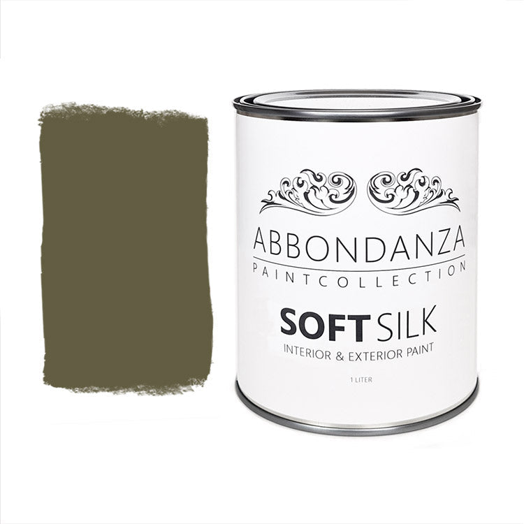 Lak Soft Silk Canvas is een vergrijsde natureltint met een groene ondertoon