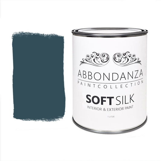 Lak Soft Silk Dark Steel is een donkere staalblauwe kleur