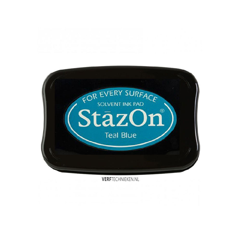 StazOn inkpad Teal Blue