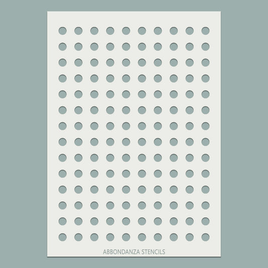 Stencil Dots Grid