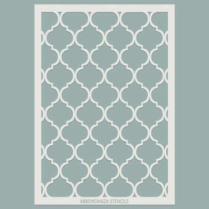 Stencil Moroccan Trellis