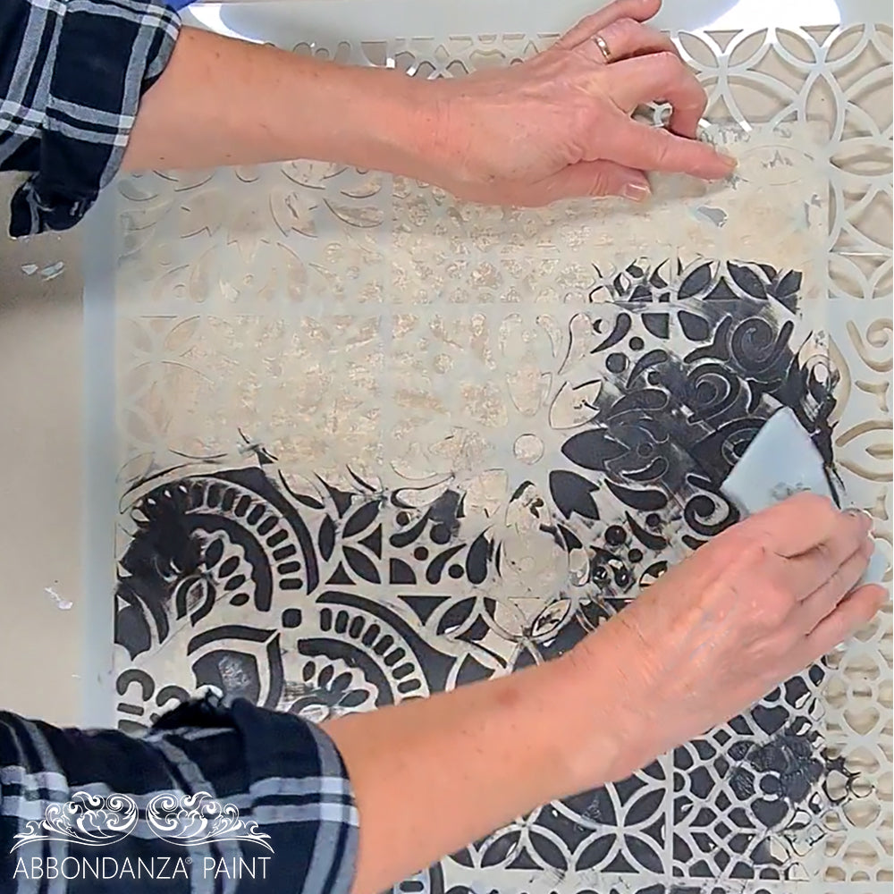 Stencil Tiles & Mandala