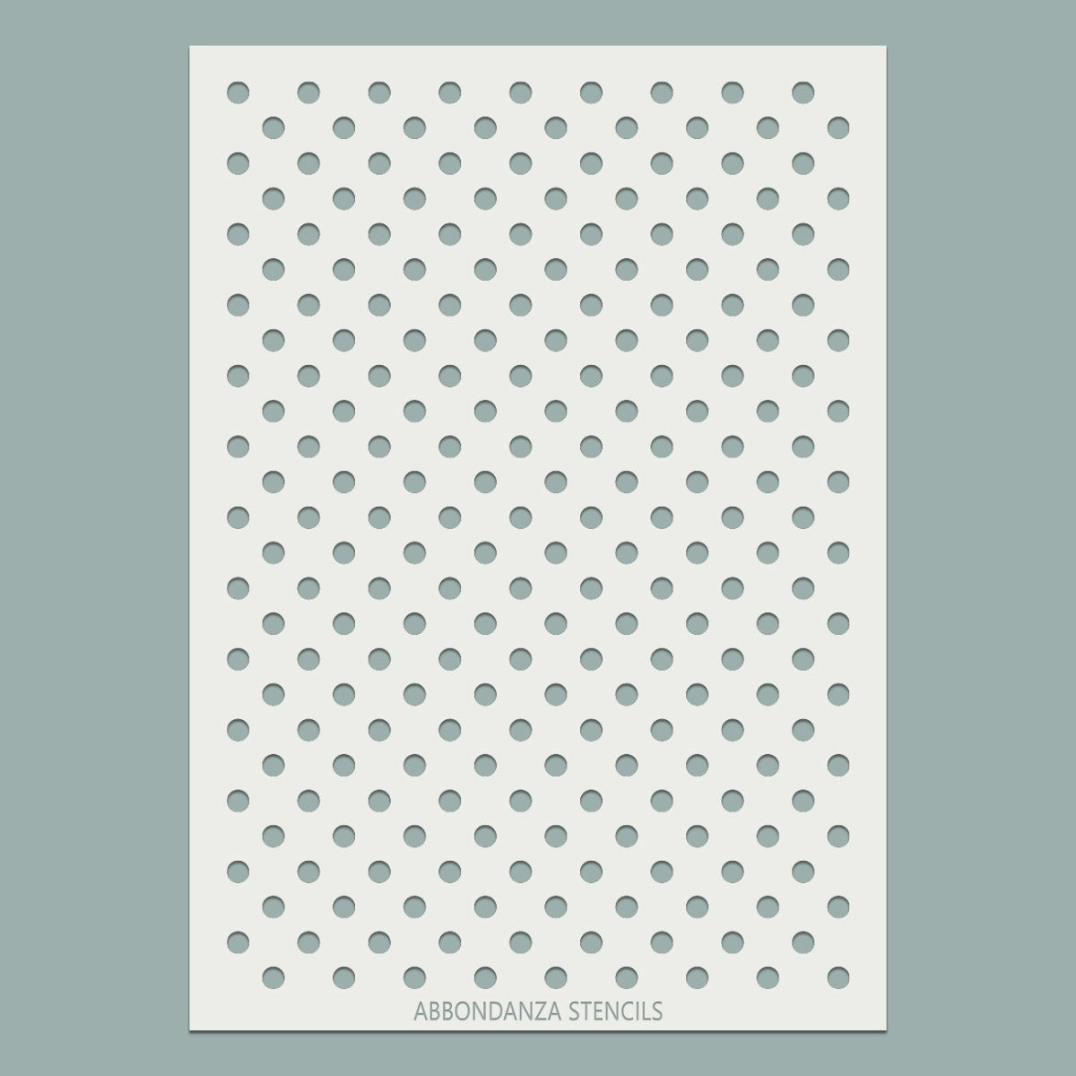 Stencil Polkadots