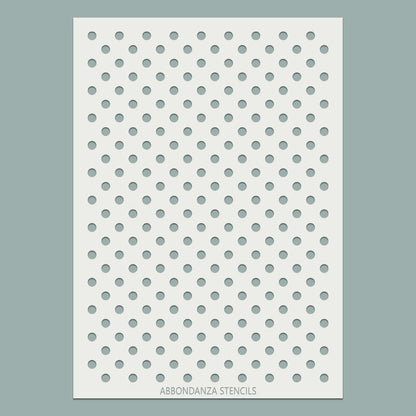 Stencil Polkadots