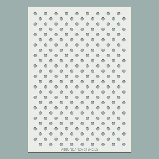 Stencil Polkadots