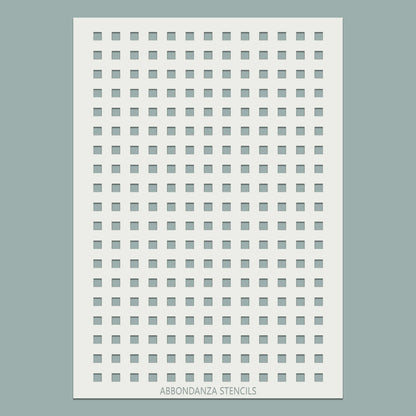 Stencil Squares Grid