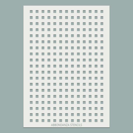 Stencil Squares Grid