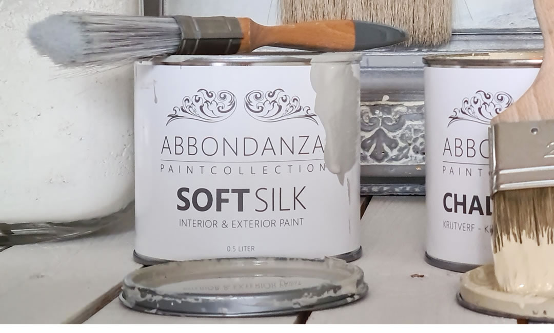 Vertrappen spannend behuizing Abbondanza Soft Silk lak voor binnen en buiten